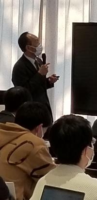 向井名誉教授の特別講演