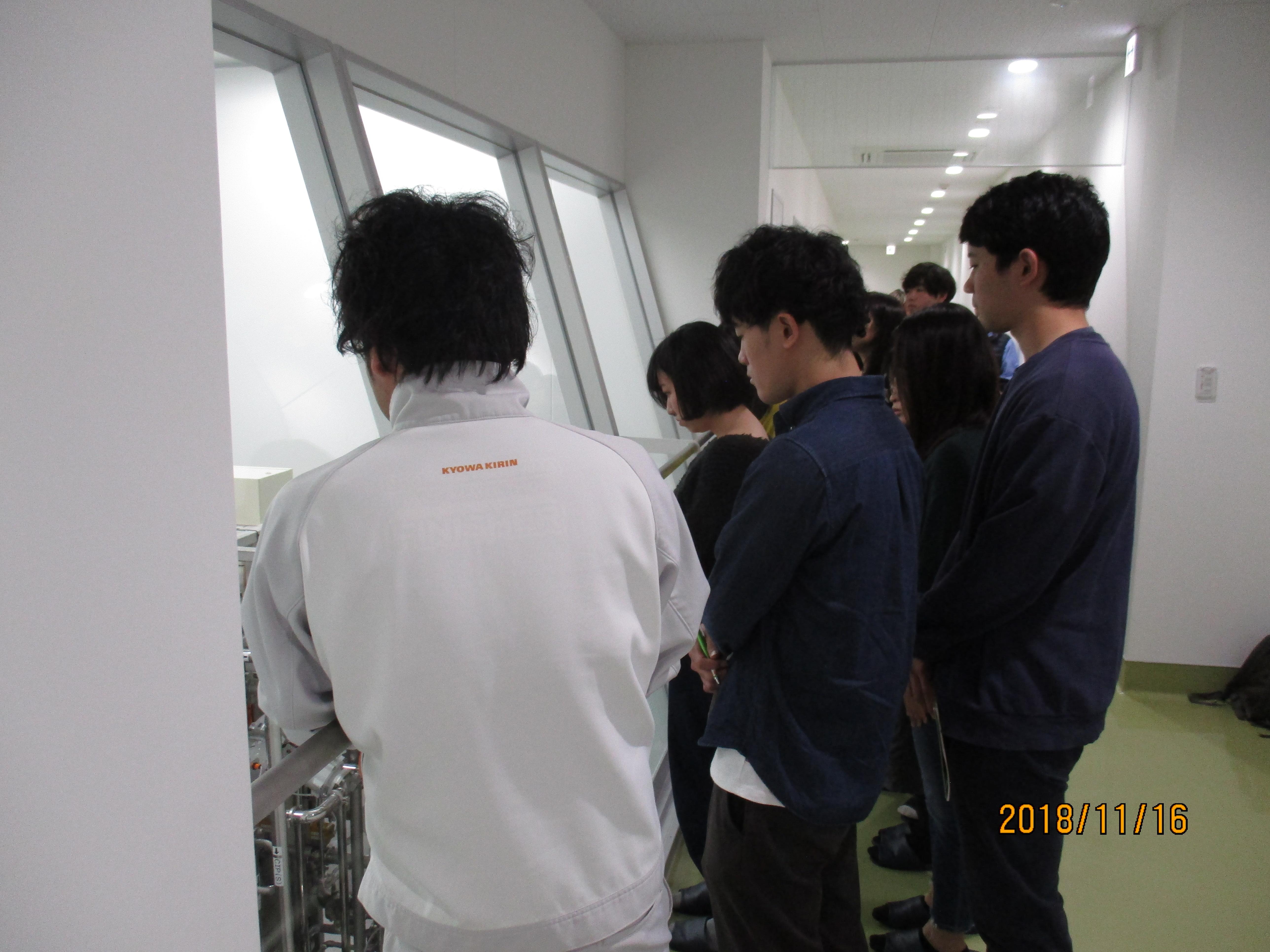 生物工学科工場見学 協和発酵キリン 株 高崎工場 について 前橋工科大学 生物工学科